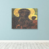 ブラックマドンナ・オブ・ブレズニチャー キャンバスプリント (インサイチュ (ウッドフロア))