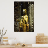 ブラックマドンナ・モンセラトのポスター ポスター (キッチン)