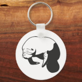 ブラックマナティー キーホルダー (正面)