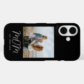 ブラックママになった記念のスクリプトフォトケース - Case-Mate iPhoneケース (裏面 (横))