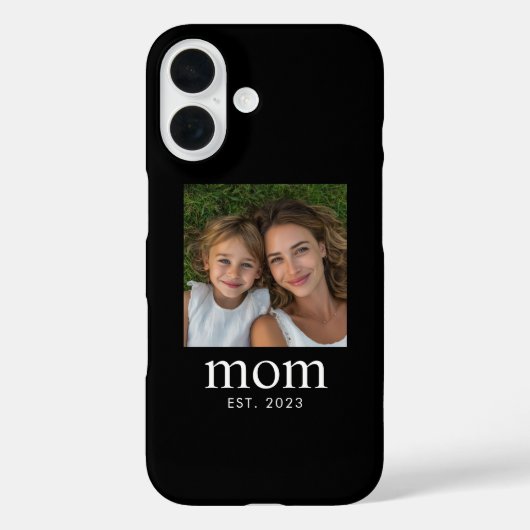 ブラックママになった記念スクリプト写真  Case-Mate iPhoneケース (裏面)