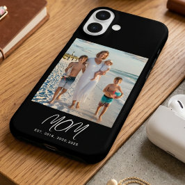 ブラックママになりましたスクリプトフォトケース iPhone 16ケース