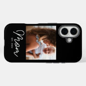 ブラックママになりましたスクリプト写真  Case-Mate iPhoneケース (裏面 (横))