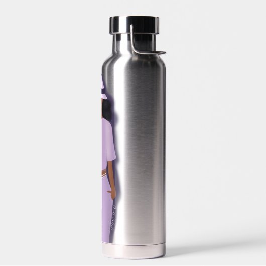 ブラックマムウォーターボトル ウォーターボトル (左面)