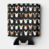 ブラックマルチブルカンクージー 缶クーラー (正面)