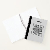 ブラックマンダラジャーナル ノートブック (内部)