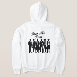 ブラックマン感動的引用文Tシャツフード付きスウェットシャツ パーカ