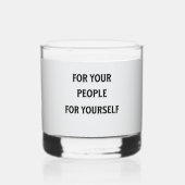 ブラックマン誕生日リキュートギフト/ブラックライジング ウイスキーグラス (裏面)