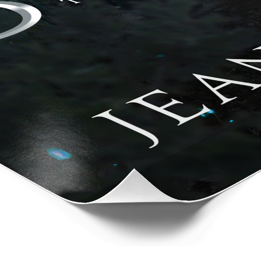 ブラックマーク光沢ブックカバーアートポスター ポスター (コーナー)