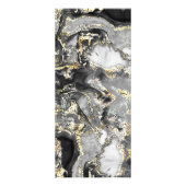 ブラックマーブリングデザイン価格リストラックカード ラックカード (裏面)