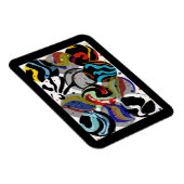 ブラックマーブルズマグネット マグネット (右側)