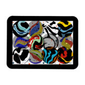 ブラックマーブルズマグネット マグネット (横)