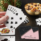 ブラックマーブルバラ金ゴールドグリッター トランプ (インサイチュ)