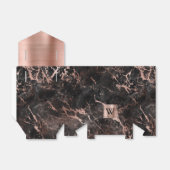 ブラックマーブルバラ金ゴールドモノグラム フェイバーボックス (折り畳みなし)