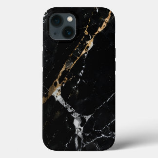ブラックマーブル エリート iPhone 13ケース