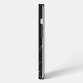 ブラックマーブル エリート iPhoneケース (左側面)