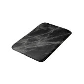 ブラックマーブル バスマット (アングル)