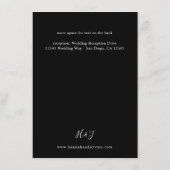 ブラックマーブルLG詳細エンクロージャカード エンクロージャーカード (裏面)