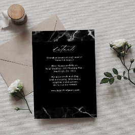 ブラックマーブルLG詳細エンクロージャカード エンクロージャーカード