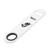 ブラックマーメイドシルエットサンダー_コーブ スピード栓抜き (正面アングル)