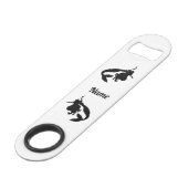 ブラックマーメイドシルエットサンダー_コーブ スピード栓抜き (裏面アングル)