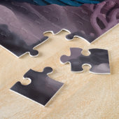 ブラックマーメイドピンク2ジグソーパズル ジグソーパズル (側面)