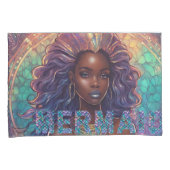 ブラックマーメイド枕カバー 枕カバー (正面右)