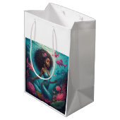 ブラックマーメイド海 ミディアムペーパーバッグ (裏面アングル)