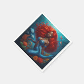 ブラックマーメイド スタンダードカクテルナプキン (角)