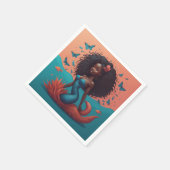 ブラックマーメイド スタンダードカクテルナプキン (角)