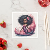 ブラックマーメイド スタンダードカクテルナプキン (インサイチュ)