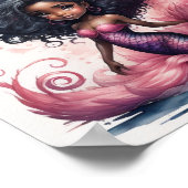 ブラックマーメイド ポスター (角)