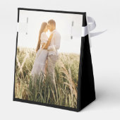 ブラックミニマカスタムリスト感謝していの写真結婚。 フェイバーボックス (裏面サイド)