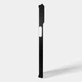 ブラックミニマリストパワー文字iPhoneケース Case-Mate iPhoneケース (裏面 / 右)