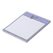 ブラックミュージカル パーソナライズされた ノートパッド (回転)