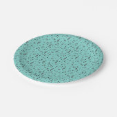 ブラックミュージカル ペーパープレート (アングル)