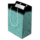 ブラックミュージカル ミディアムペーパーバッグ (裏面アングル)