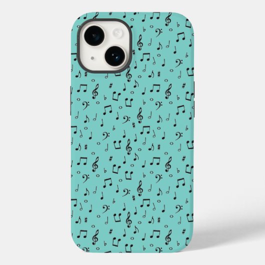 ブラックミュージカル Case-Mate iPhoneケース (裏面)