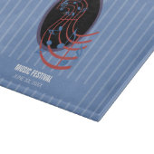 ブラックミュージックサークル カッティングボード (角)