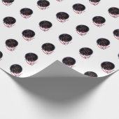 ブラックミュージックサークル ラッピングペーパー (角)