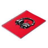 ブラックミュージックヘッドフォンDJミュージカル ノートブック (左側)