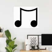 ブラックミュージック ポスター (ホームオフィス)