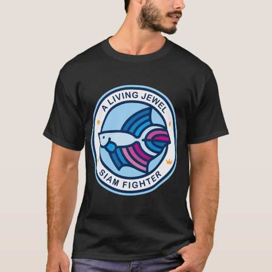 ブラックムーア金魚 Tシャツ (正面)