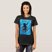 ブラックムーア金魚 Tシャツ (正面フル)
