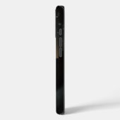 ブラックムーンシャインホースフォンケース Case-Mate iPhoneケース (裏面 / 左)