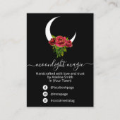 ブラックムーンスペルジャー及びキット名刺 名刺 (正面)