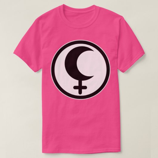 ブラックムーンリリス Tシャツ (デザイン正面)