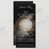 ブラックメかわいらしニューの真珠 メニュー (正面/裏面)