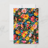 ブラックメキシカンフィエスタフローラテーマ サンキューカード (裏面)