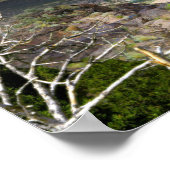 ブラックメサに向けたホワイトロックルックアウト ポスター (角)